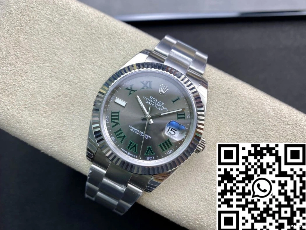 M126334-0021 Datejust Factory Dial Grey Rolex EW 0810
